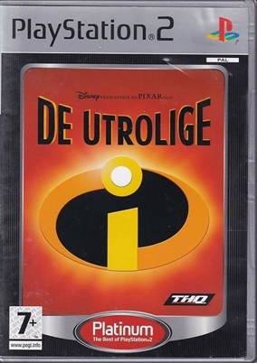 De Utrolige - Platinum - PS2 (B Grade) (Genbrug)